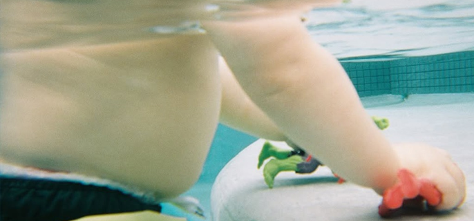 Kourtney Kardashian's Underwater Pic of Baby Rocky Is Making a Splash 1