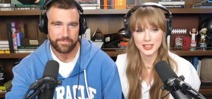 Taylor Swift, Travis Kelce podcast breaks streaming record 1