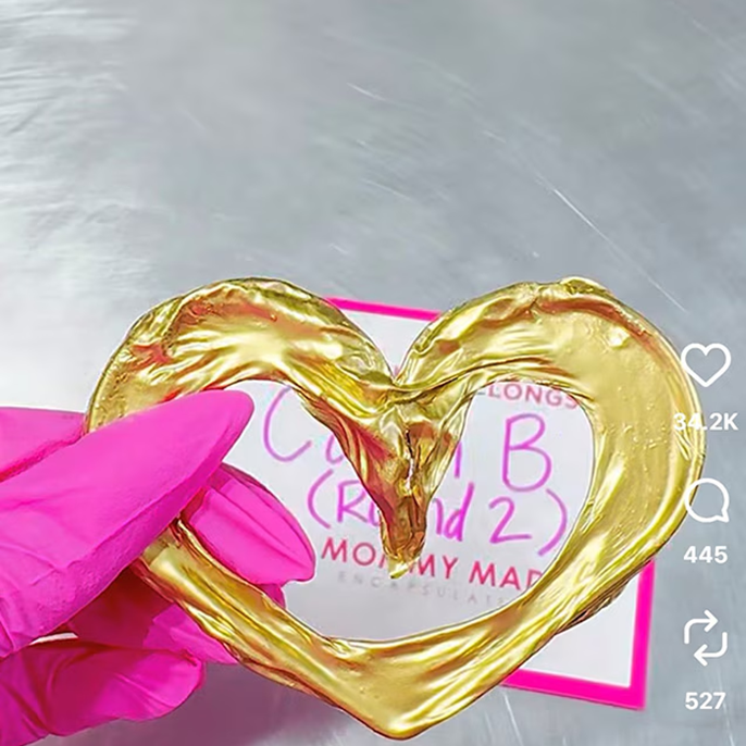 Cardi B Turns Umbilical Cord Into Gold Pendant After Welcoming Baby No. 4