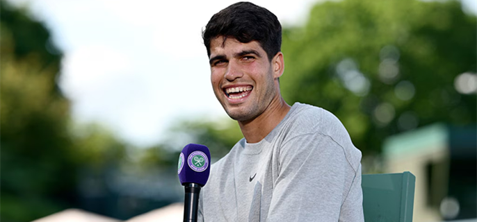 Tennis Star Carlos Alcaraz Looks Nearly Unrecognizable With Shaved Head Transformation at U.S. Open 2025 1