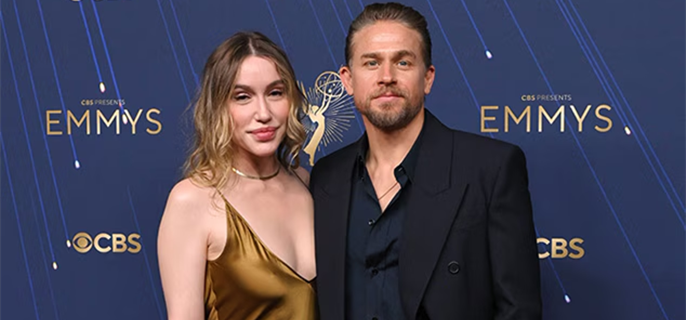 Charlie Hunnam and Girlfriend Morgana McNelis Enjoy Rare Date at Emmys 2025 1