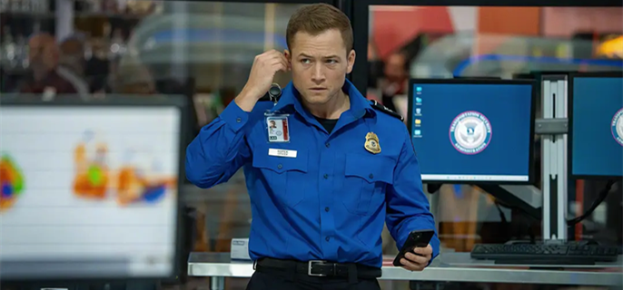 Taron Egerton Battles Jason Bateman to Protect Plane in Netflix’s Tense ‘Carry-On’ Trailer 1