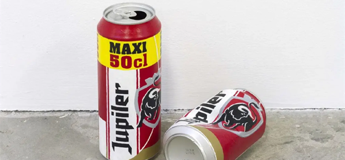 Museum’s beer can artwork accidentally thrown in trash by staff member 1