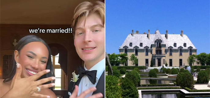 Influencer Jazmyn Smith Has Swiftie Dream Wedding at Taylor Swift's 'Blank Space' Castle 1