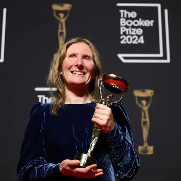 British writer Samantha Harvey’s space-station novel ‘Orbital’ wins the Booker Prize for fiction