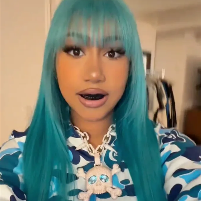 Kim Kardashian Gives North West 106-Carat Diamond Skull Necklace for Christmas