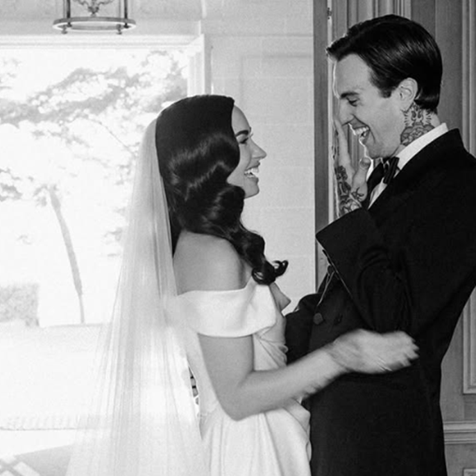 Demi Lovato reflects on 'best year' of her life with husband Jutes on wedding anniversary