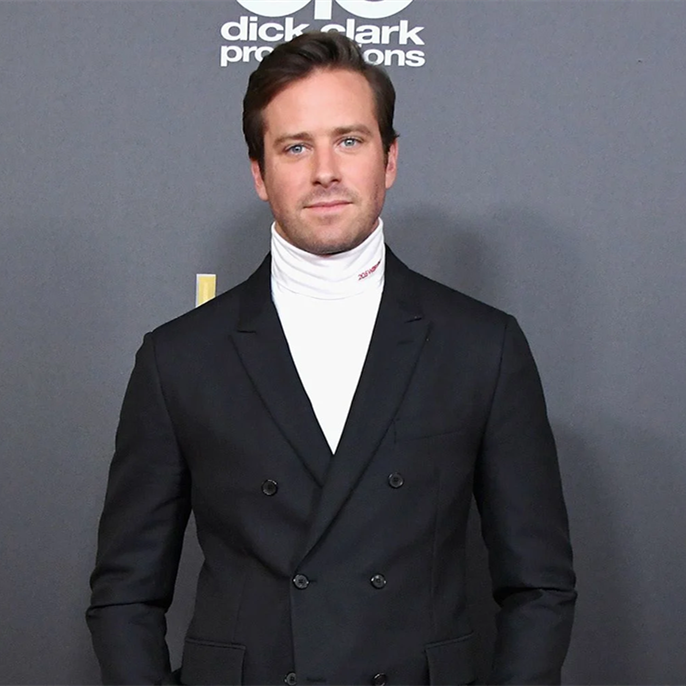 “Call Me by Your Name” star Armie Hammer says he tried hooking up with a man because 'women are the worst'