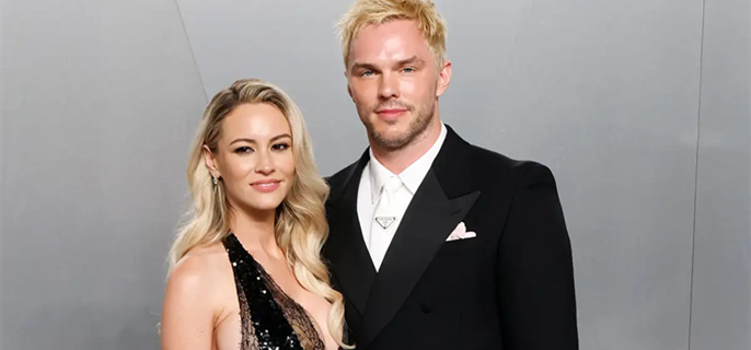 Nicholas Hoult's Wife Bryana Holly Responds to Body-Shamers Outraged by Her 2026 Oscars Afterparty Dress 1