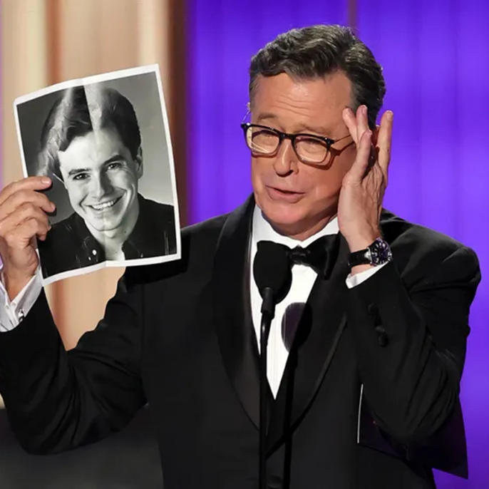 Stephen Colbert Asks “Is Anyone Hiring?” While Presenting at the Emmys