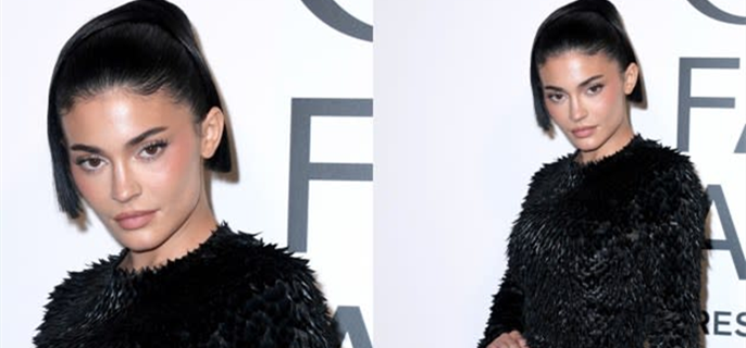 Kylie Jenner Evokes ‘Simmering Sexual Heat’ in Feathered Jean Paul Gaultier Couture Dress for 2024 CFDA Fashion Awards Red Carpet 1