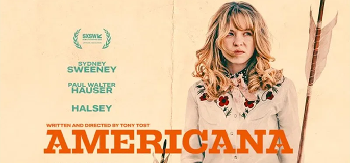 Sydney Sweeney & Simon Rex in South Dakota in 'Americana' Trailer 1