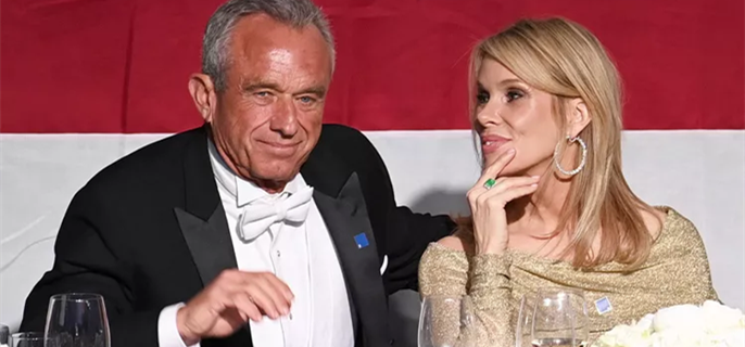 RFK Jr. and Cheryl Hines Show PDA at Al Smith Dinner as They Power Through Sexting Scandal Rumors 1