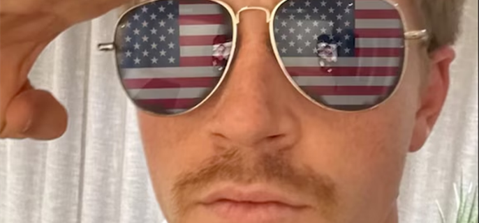 Robert Irwin Looks So Different With a Mustache in New Transformation 1