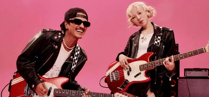 Rose and Bruno Mars tease new music 1