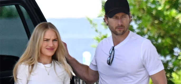 See Glen Powell and Michelle Randolph Vacation Together Amid Dating Rumors 1