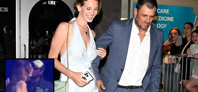 Lana Del Rey shares PDA with husband onstage at Cardiff concert 1