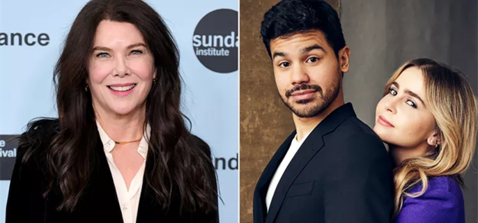 Lauren Graham Reveals Mae Whitman's Up Here Costar Carlos Valdes Is Father of Baby Son Miles 1