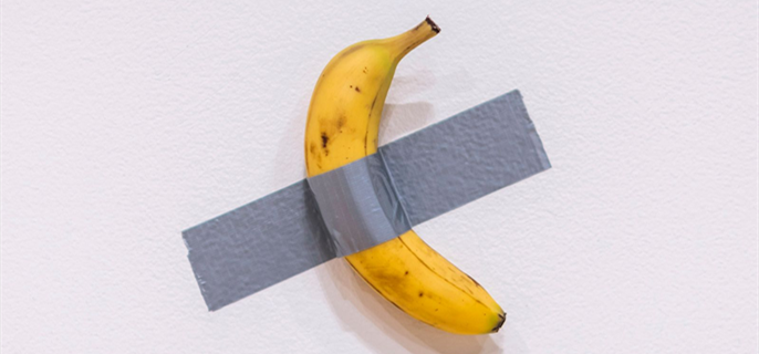 Banana duct-taped to a wall sells for $6.2m at auction 1