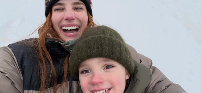 Emma Roberts Shares Rare Photo With Son Rhodes 1