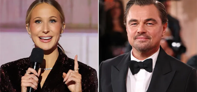 Nikki Glaser Sent Flowers to Everyone She Made Fun of at Golden Globes. Leonardo DiCaprio Sent Her 3 Baskets of Pasta in Return 1