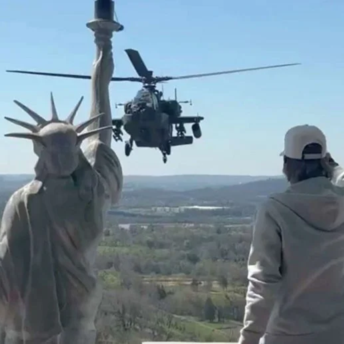 Kid Rock faces cost questions over 'joyride' in military helicopter