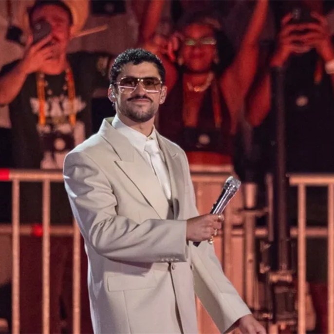 Bad Bunny Honors Brazilian Football Icon Pel&eacute; During Concert