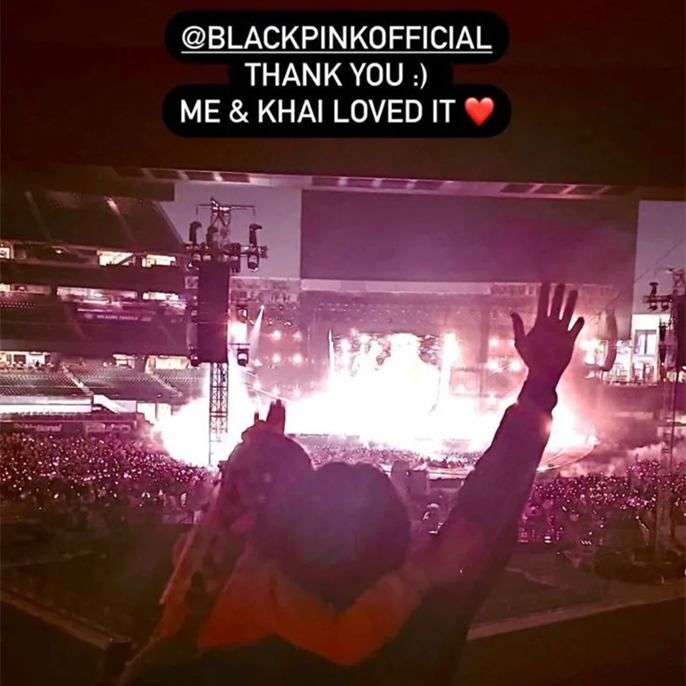 Zayn Malik attends Blackpink concert with someone special