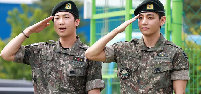 Two BTS stars finish military service as fans await comeback 1