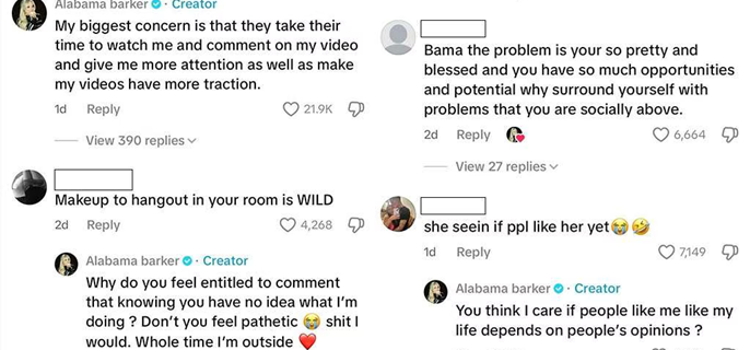 Travis Barker’s Daughter Alabama Barker Slams “Pathetic” TikTok Comments 1