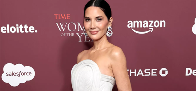 Olivia Munn Goes with Statuesque All-White Look for TIME's 2025 Women of the Year Gala 1