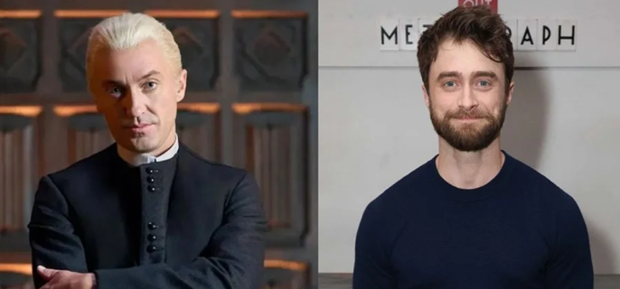 Tom Felton taps into his inner Brit to deliver playful dig at 'Harry Potter' costar Daniel Redcliff 1