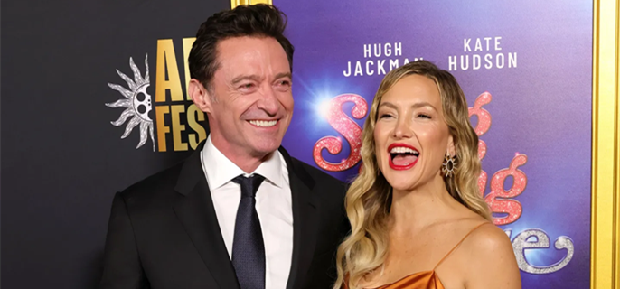 Kate Hudson Praises ‘Song Sung Blue’ Co-Star Hugh Jackman: “It’s Hard Not to Fall in Love With Him” 1