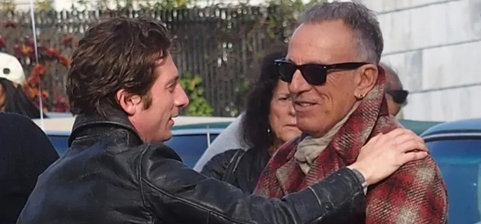 Bruce Springsteen reacts after watching Jeremy Allen portray him in biopic 1