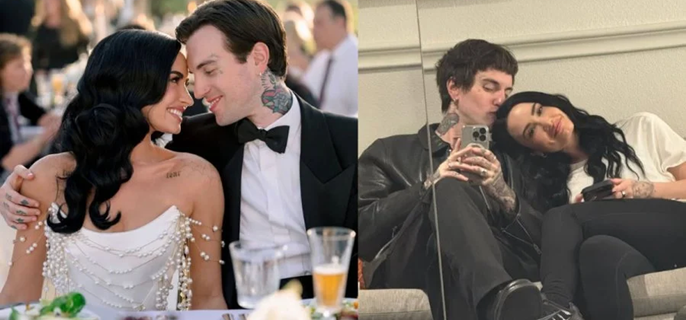 Demi Lovato reflects on 'best year' of her life with husband Jutes on wedding anniversary 1