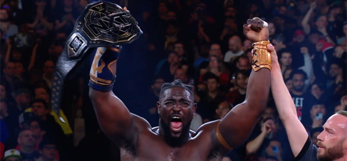 Oba Femi Defends NXT Title Against Moose At WWE NXT Roadblock 1