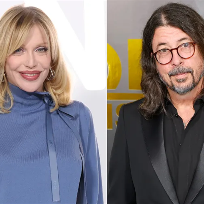 Courtney Love Asks Dave Grohl to 'Come Out with It and Say We're Cool' So His Fans 'Stop Picking' on Her