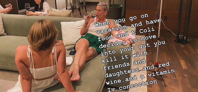 Pink Shares She Contracted E. Coli 1