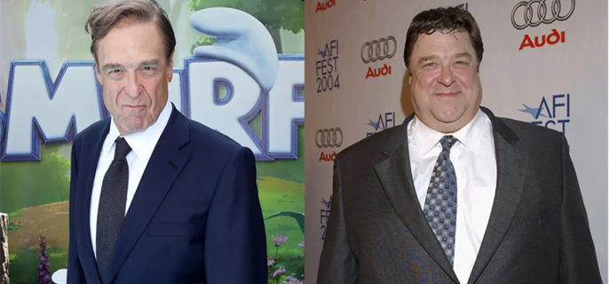 John Goodman shows off 200-pound weight loss at Smurfs premiere 1