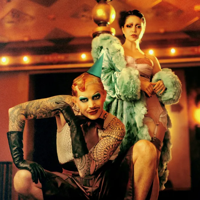 Adam Lambert, who starred in "Moana," played the lead role in "Cabaret at Kate's Club" on Broadway