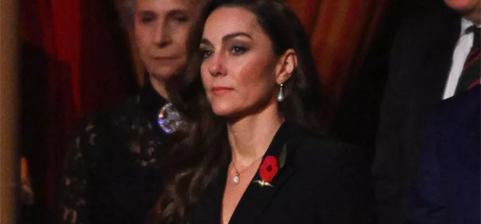 Kate Middleton Appears to Fight Back Tears in Emotional Moment at Remembrance Event 1