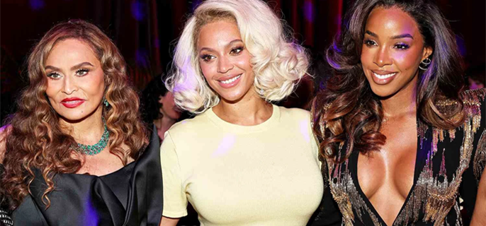 Beyoncé Glows in Gold as She Supports Mom Tina Knowles at Glamour Women of the Year Awards 1