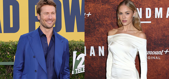 Glen Powell and Landman Actress Michelle Randolph Spotted Out Dancing in Texas 1
