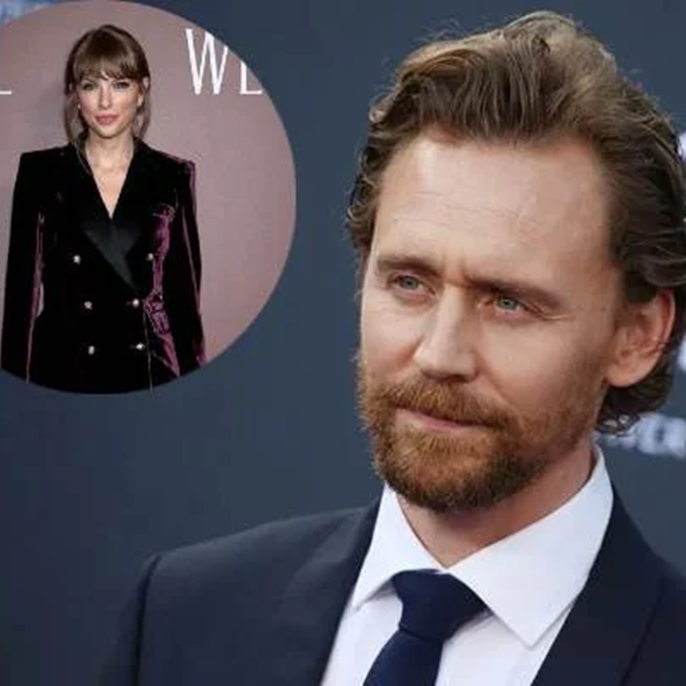 Tom Hiddleston caught off guard by Taylor Swift mention