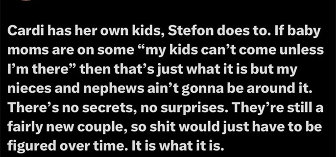 Cardi B’s BFF on why Stefon Diggs and rapper spent Christmas apart 1