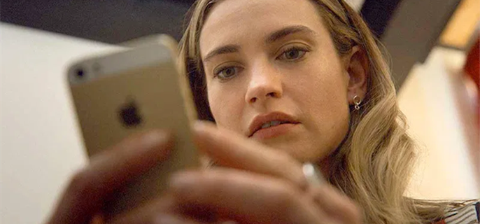 Lily James is Bumble Creator Whitney Wolfe in 'Swiped' Movie Trailer 1