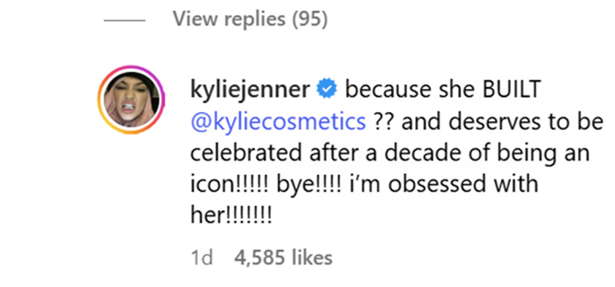 Kylie Jenner Shuts Down Accusations She’s “Obsessed” With Her Younger Self 1