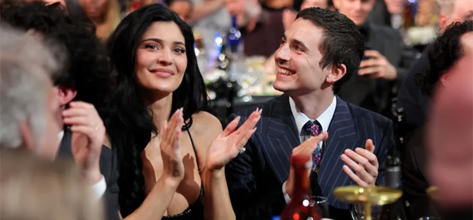 Timothée Chalamet Thanks Kylie Jenner After Winning Best Actor at Critics Choice Awards: ‘I Love You. I Couldn’t Do This Without You’ 1