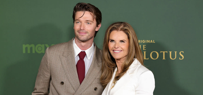 Patrick Schwarzenegger Poses for Rare Photos With Both of His Parents on the Red Carpet 1