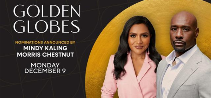 Mindy Kaling and Morris Chestnut to announce 2025 Golden Globe nominees 1